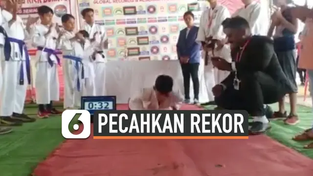 VIDEO: Aksi Remaja Lakukan Push Up 141 Kali Dalam 1 Menit
