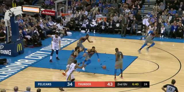 VIDEO : GAME RECAP NBA 2017-2018, Pelicans 114 vs Thunder 100