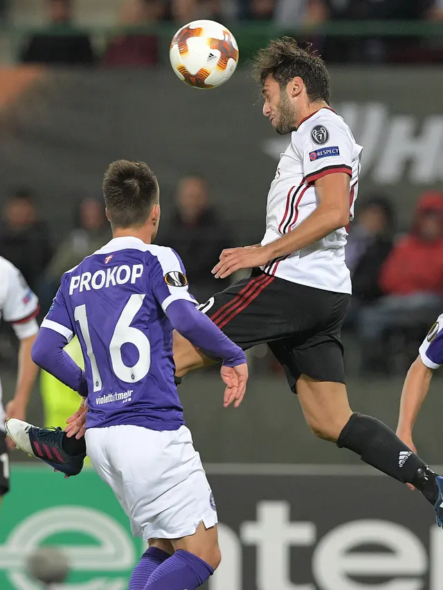 Liga Europa-AC Milan-Austria Wien
