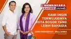 Calon Wali Kota Bogor Sendi Fardiansyah dan Calon Wakil Wali Kota Bogor Melli Darsa menjelaskan visi misi dan persiapan mereka dalam mengikuti Pilkada Kota Bogor 2024 mendatang. Kepada Liputan6.com, Sendi dan Melli mengatakan bahwa mereka ingin mewuj...