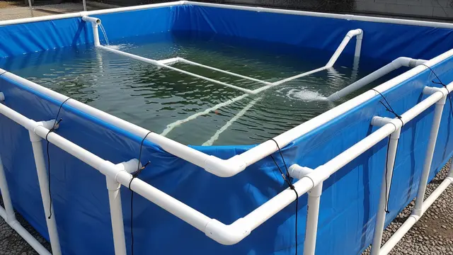 Cara Membuat Kolam Ikan Bertingkat dari Pipa PVC dan Plastik