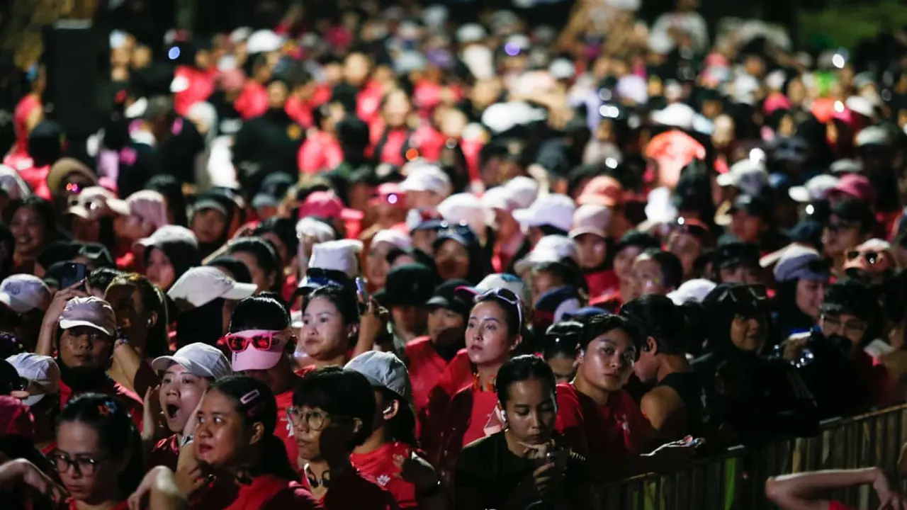 Lomba Lari Khusus Perempuan Digelar di TMII, Diikuti 4.000 Peserta
