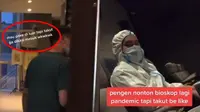 Viral, Video Wanita Nonton di Bioskop Pakai APD Ini Tuai Komentar Netizen