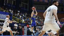 Satria Muda Pertamina Bandung menelan kekalahan 79-94 dari Dewa United pada laga lanjutan IBL 2026 di GOR Bandung Arena, Minggu (3/5/2026) malam WIB. (dok. Satria Muda Pertamina Bandung)