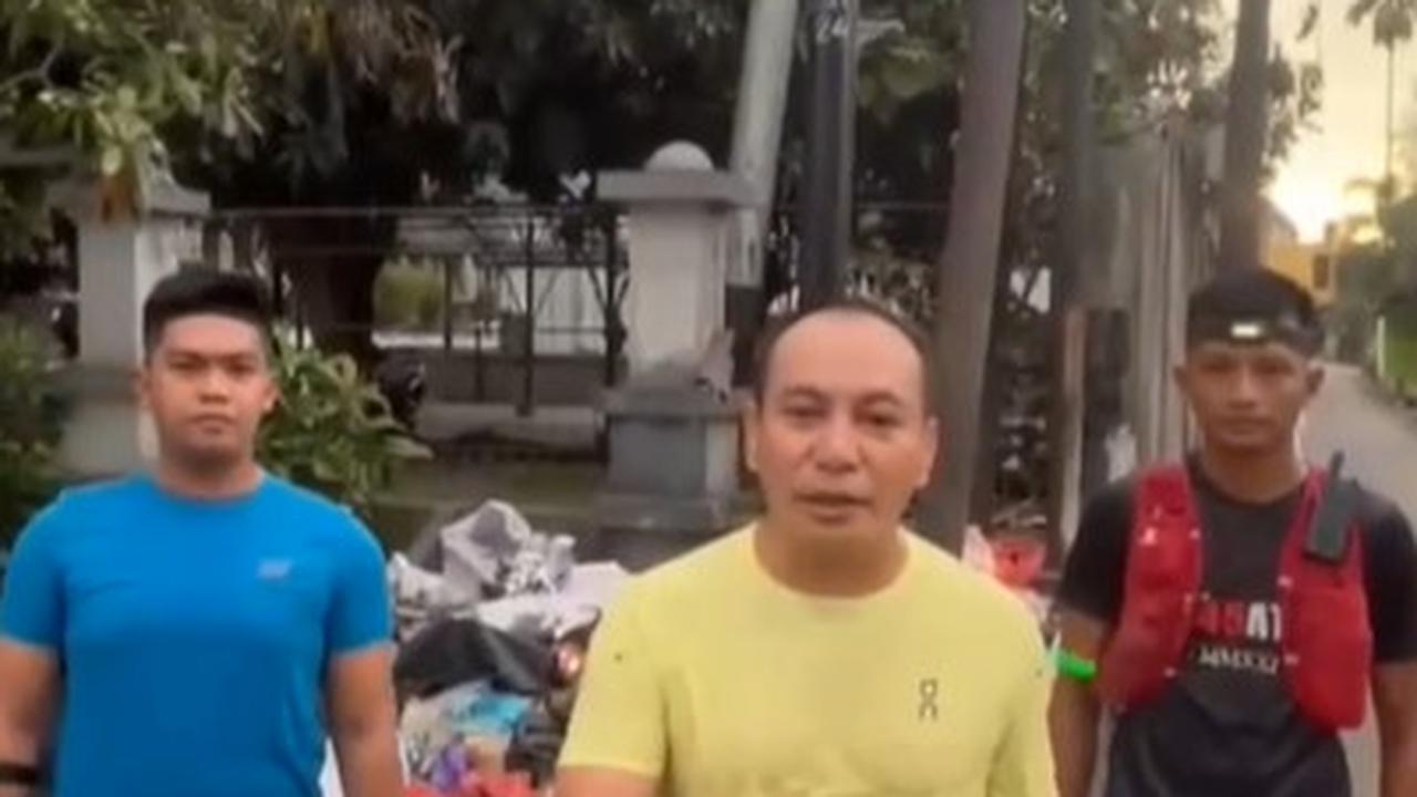 kapolda riau geram temukan sampah