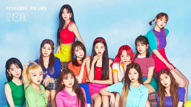 Iz*One. (Off The Record Entertainment/ Swing Entertainment via Soompi)