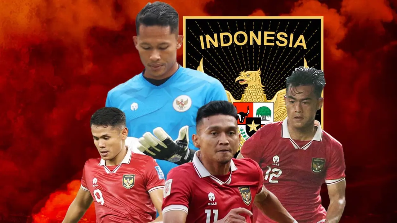 Timnas Indonesia - Dimas Drajad, Syahrul Trisna, Dendy Sulistyawan, Pratama Arhan
