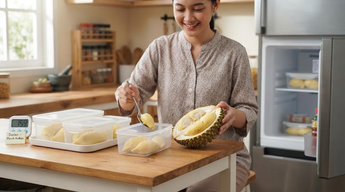 Cara Peram Buah Durian