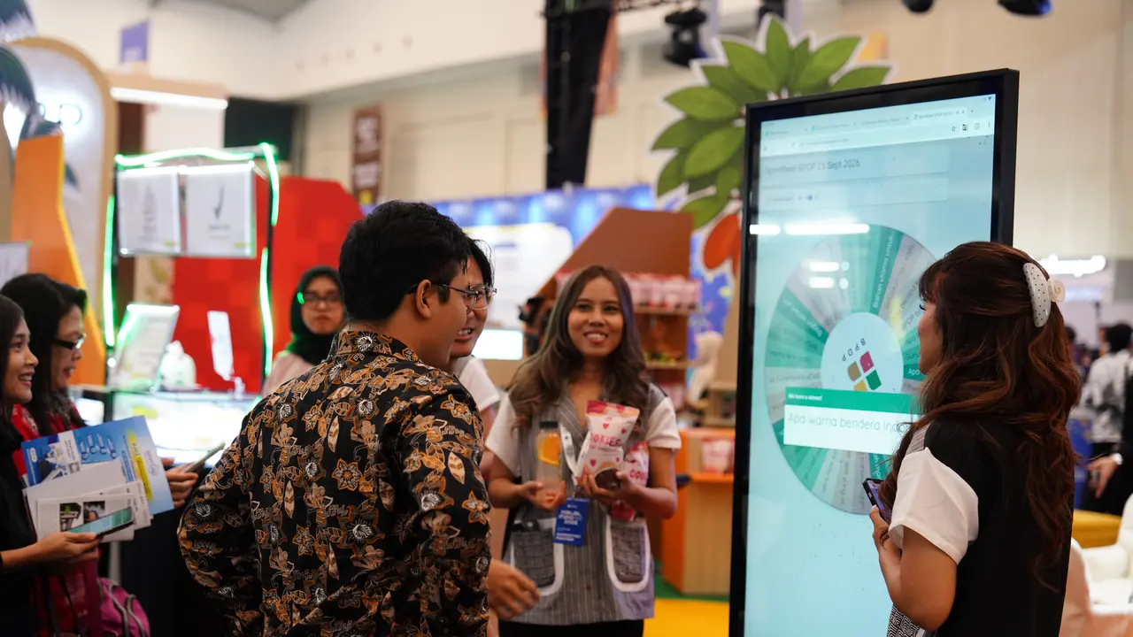 Halal Indo 2026 di Indonesia Convention Exhibition (ICE) BSD, Tangerang. (BPDP)