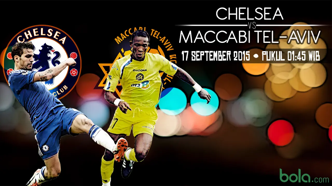 Chelsea vs Maccabi Tel Aviv (Bola.com/Samsul Hadi)
