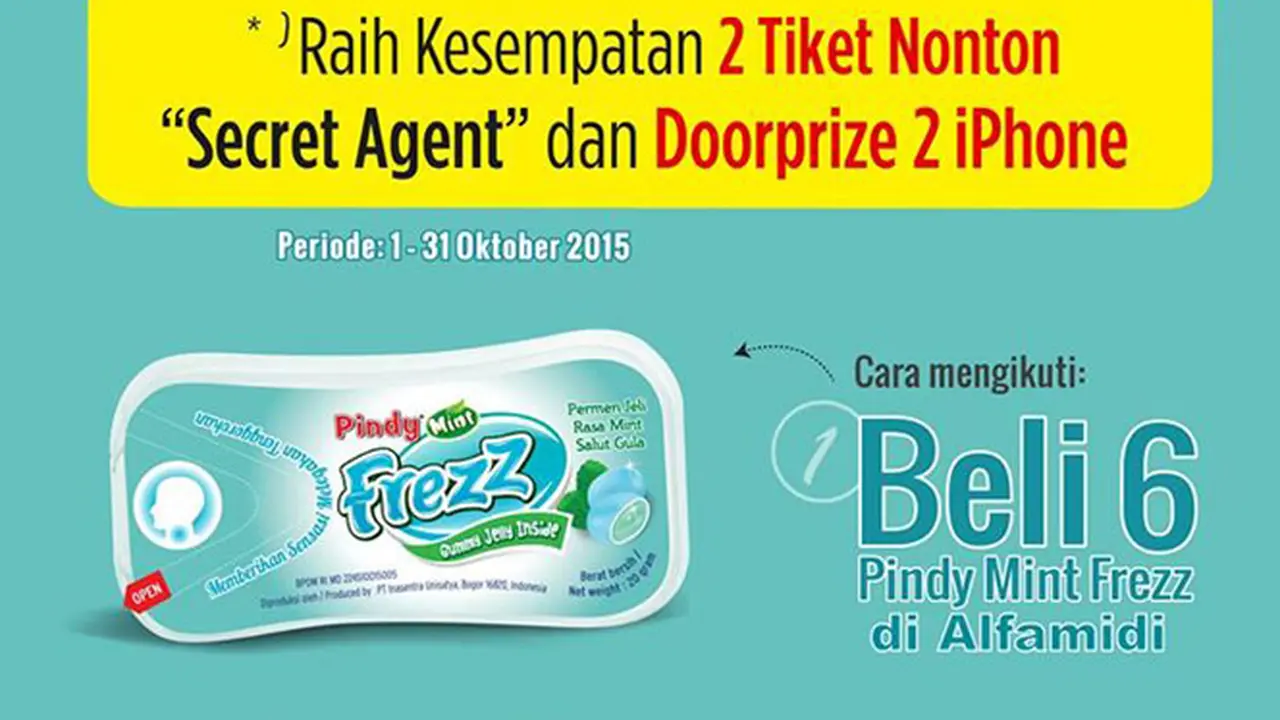 Yuk, Nonton Film Secret Agent dan Dapatkan Iphone