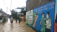 Rumah warga di Medan terendam banjir, Jumat, 4 Desember 2020