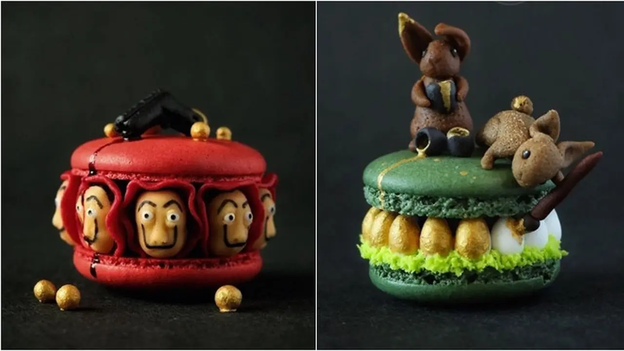 Kreasi unik dekorasi macarons