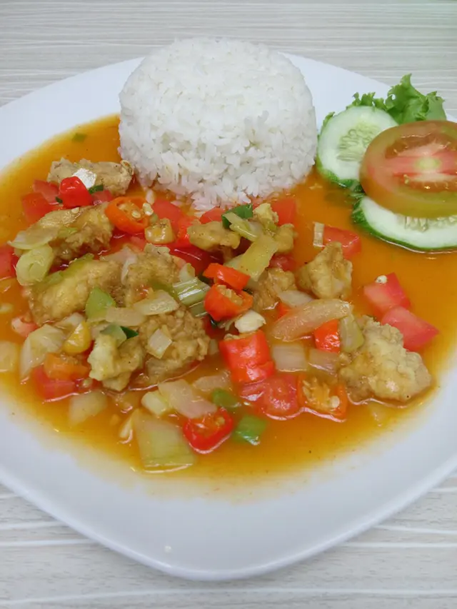 ayam saos padang