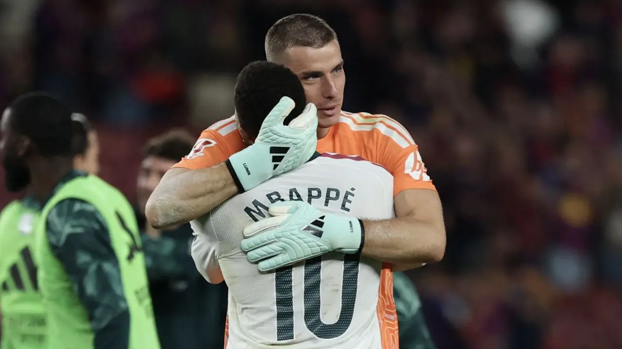Andriy Lunin, Real Madrid, El Clasico