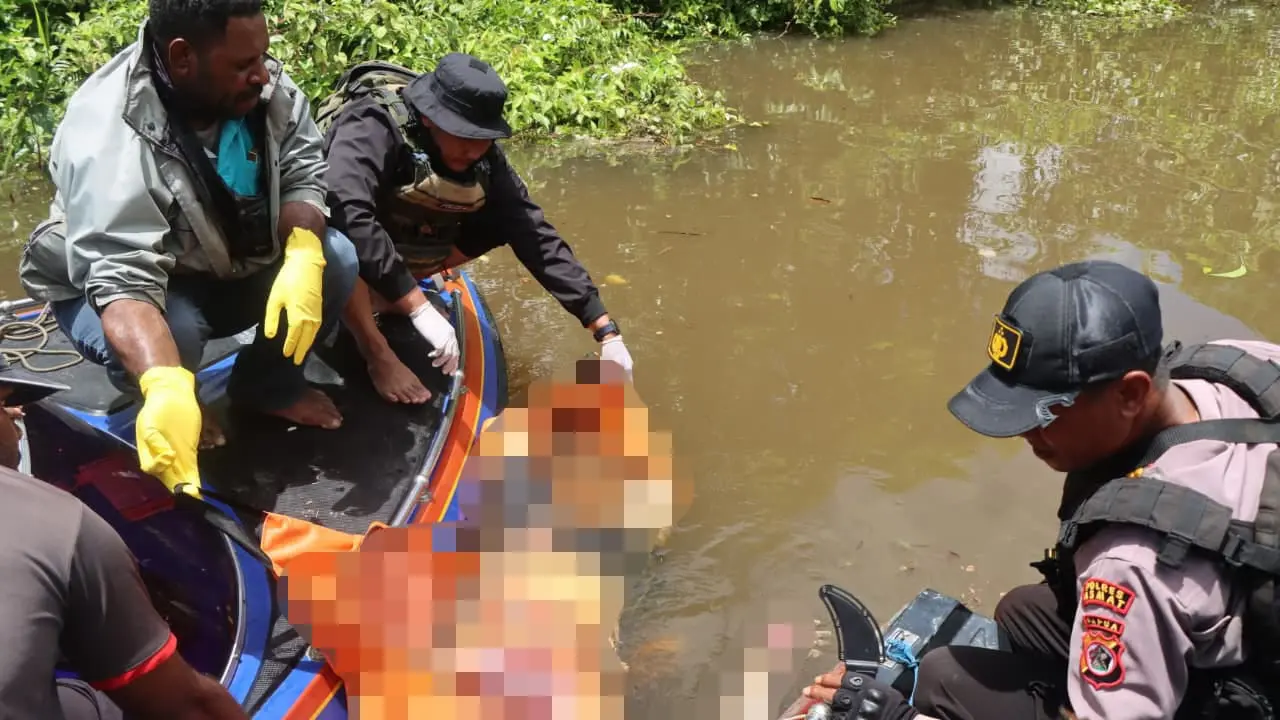 Penemuan jenazah korban penembakan di Asmat