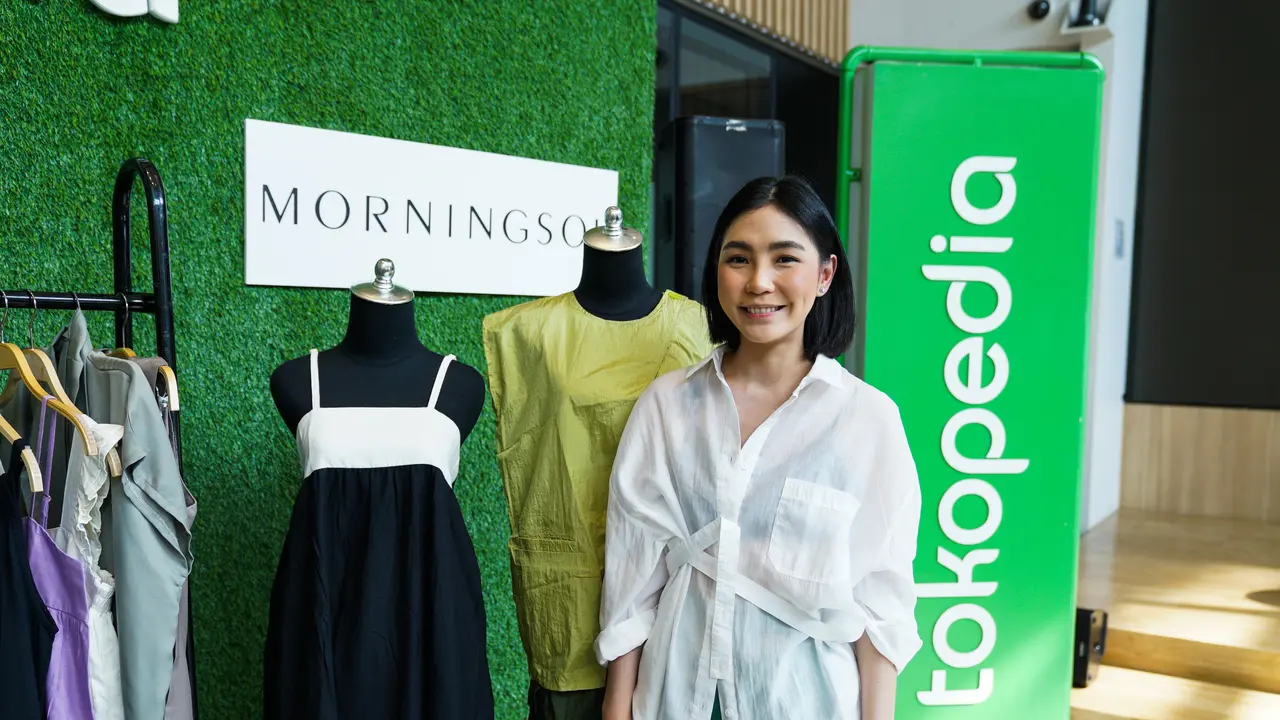 Pemilik usaha MORNINGSOL Stephanie Nursalim