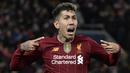 Roberto Firmino - Keganasan Firmino di lini depan Liverpool di dua musim terakhir menjadi ancaman bagi setiap tim lawan. Pemain asal Brasil ini membuktikan ketajamannya dengan torehan 56 gol bersama skuat The Reds di kompetisi Premier League. (AFP/Javier Soriano)