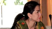 Lebaran, Venna Melinda Kunjungi Rumah SBY