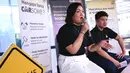 Marketing Manager Carsome Indonesia Maria Francisca memberikan pemaparan saat peluncuran kampanye Carsome #YakinGakMauIkutanMobilGoyang, di Jakarta, Selasa (30/4). Carsome merupakan platform daring jual mobil bekas dengan pelayanan Full Service Branch. (Liputan6.com/HO/Wahyu)