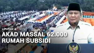 Akad Massal 62.000 Rumah Subsidi