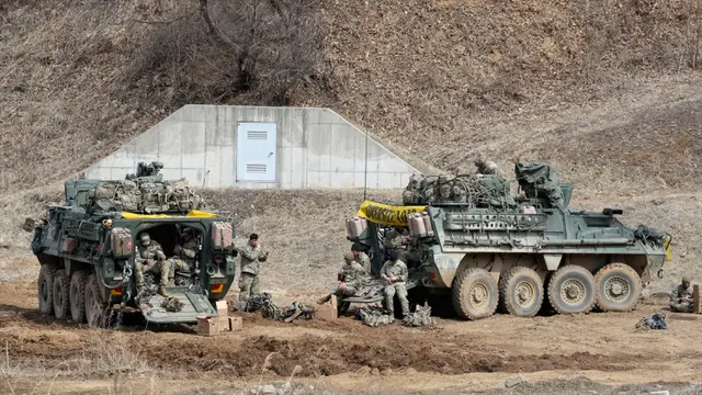 Tentara Amerika Serikat Gelar Latihan Militer Dekat Perbatasan Korea Utara