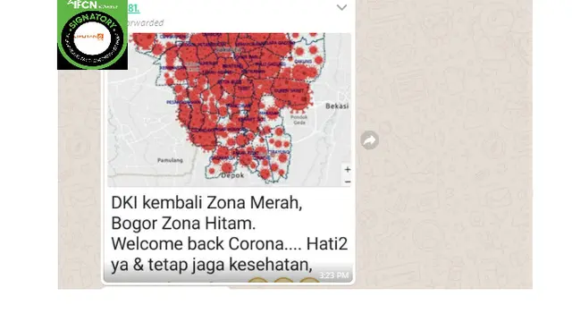 Penelusuran Kabar Bogor Berstatus Zona Hitam Covid-19