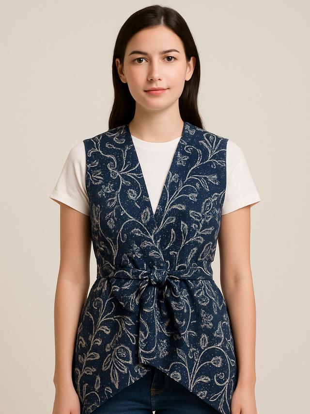 7 Outer Batik Wanita Tanpa Lengan di 2025, Simpel Tapi Tetap Stylish