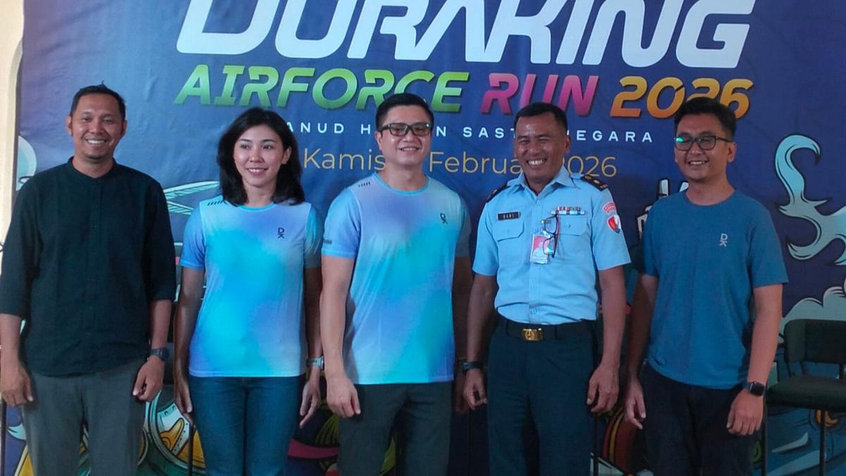 Lomba Lari Duraking Airforce Run 2026, Rasakan Sensasi Unik Bersaing di Landasan Udara Aktif