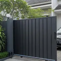 Ilustrasi Model Pagar Tinggi Modern untuk Rumah Mewah/Gemini AI