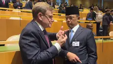 Menlu Sugiono Genjot Diplomasi Bilateral di Sidang Majelis Umum PBB