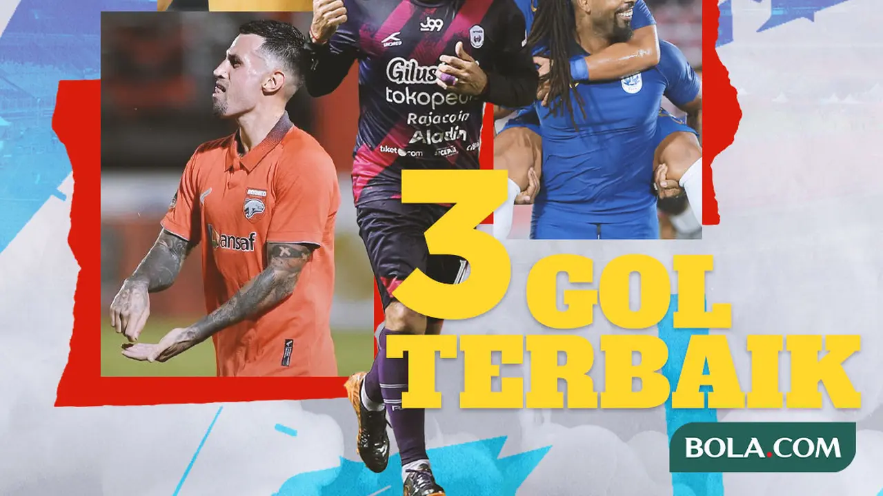 Liga 1 - Ilustrasi 3 Gol Terbaik BRI Liga 1 2022/2023