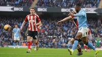 Antoine Semenyo debut di laga Manchester City vs Exeter City. (AP/Ian Hodgson)