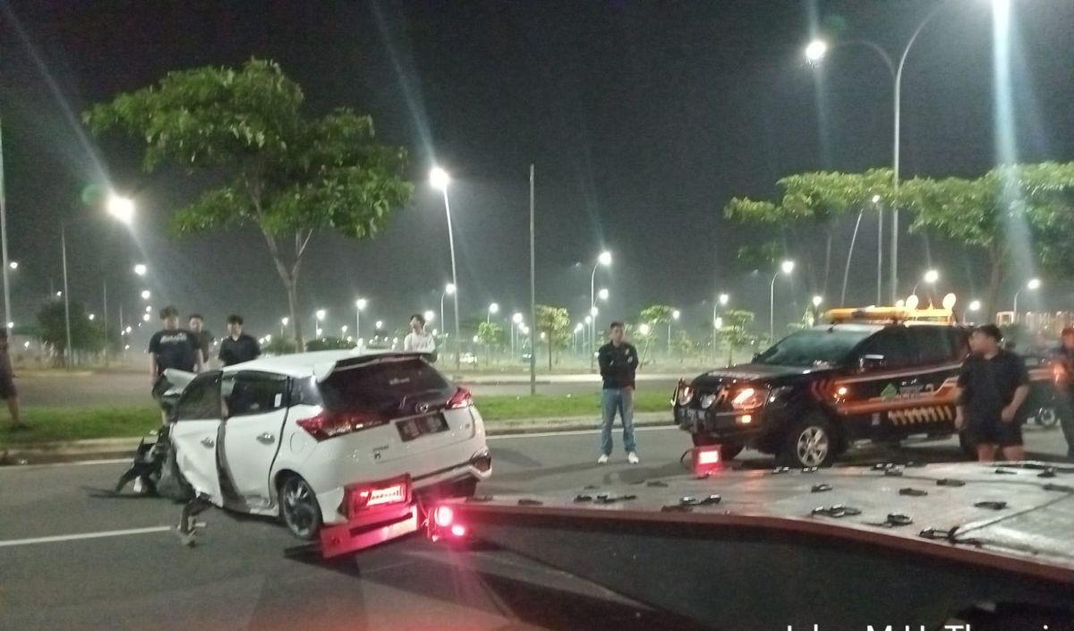 Dia menegaskan, tersangka pengemudi Pajero Sport B999 FNY itu disangkakan Pasal 310 ayat 1 dan 2 dan 4 juncto 106 sebagaimana dimaksud pada ayat (3).&nbsp;