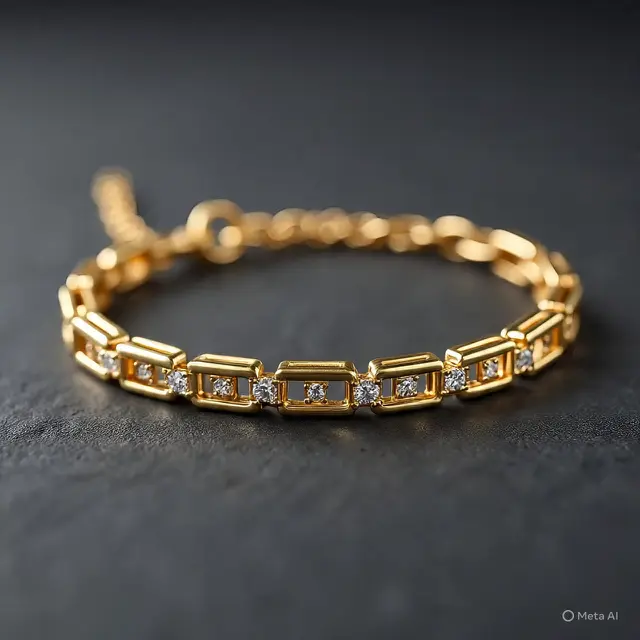 Model Gelang Emas 24 Karat 8 Gram