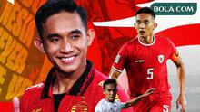Timnas Indonesia - Aksi-Aksi Rizky Ridho di Timnas, Persija dan Persebaya (Bola.com/Adreanus Titus)