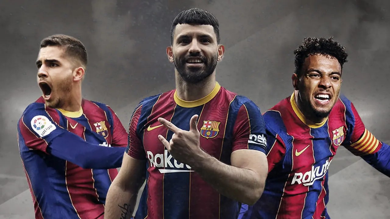 Andre Silva, Sergio Aguero dan Donyell Malen