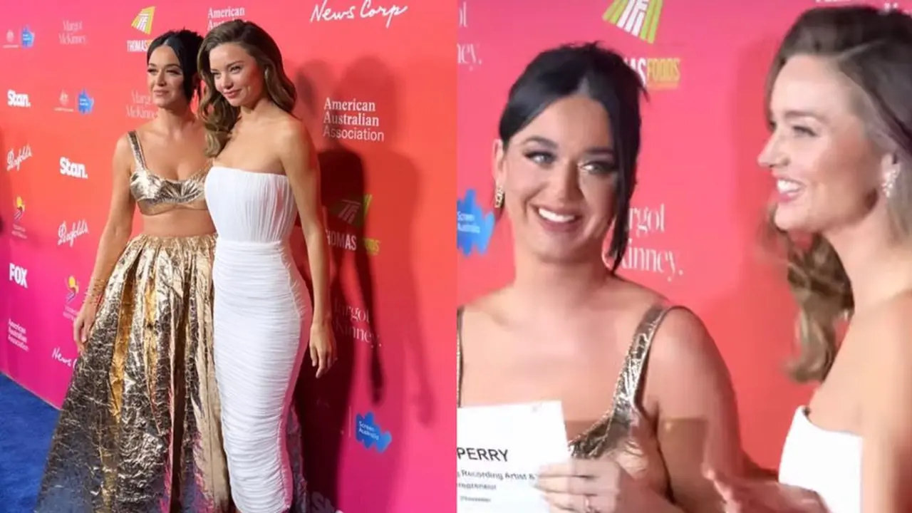 Adu Gaya Katy Perry dan Miranda Kerr di red Carpet