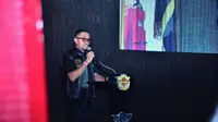 Ketua Umum (Ketum) Harley Davidson Club Indonesia (HDCI) yang juga merupakan Calon Legislatif (Caleg) DPR RI dapil DKI Jakarta III Ahmad Sahroni (Istimewa)
