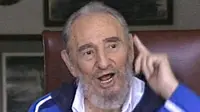 Mantan Prasiden Kuba Fidel Castro tampil untuk pertama kalinya di televisi pada 26 Agustus 2009 sejak diberitakan koma. Castro juga mengeluarkan pendapat mengenai PD 2010 di Afrika Selatan. AFP PHOTO/CUBAN TV-HO