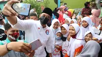 Bobby Afif Nasution kembali meresmikan Rumah Quran Medan Berkah (RQMB) di Jalan Alfaka 7 No 24, Kecamatan Medan Deli, Kota Medan, Sabtu (28/11/2020). (Liputan6.com/ Ist)