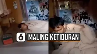 Polisi pemilik rumah menemukan pria itu tertidur di kamar putrinya.