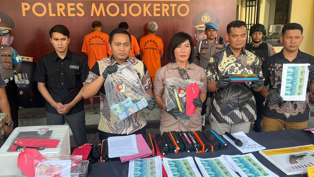 Waspada Peredaran Uang Palsu, Total Rp196 Juta Pecahan Rp50 Ribu Disita Polisi