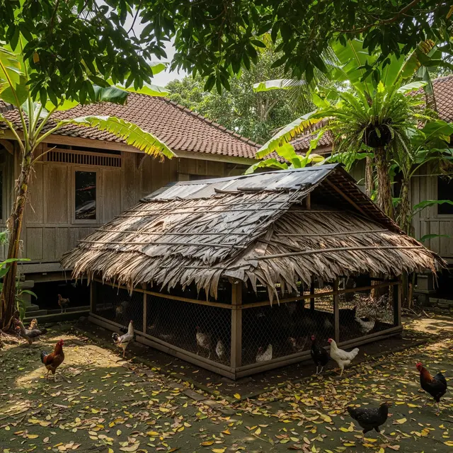 12 Barang Bekas yang Bisa Digunakan untuk Atap Kandang Ayam Tahan Panas