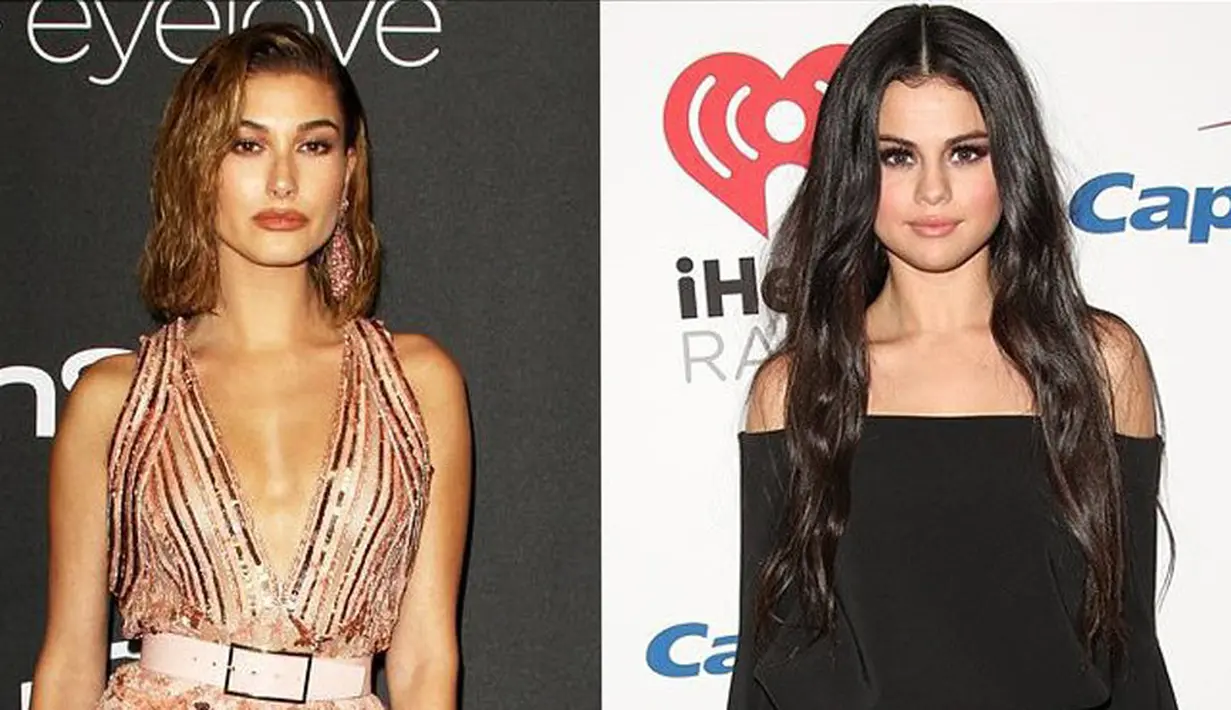Hubungan Selena Gomez dan The Weeknd ternyata tak hanya ramai dibicarakan oleh para penggemarnya. Namun juga terjadi di kalangan mereka sesama selebriti, salah satunya adalah Hailey Baldwin. (doc.aceshowbiz.com)