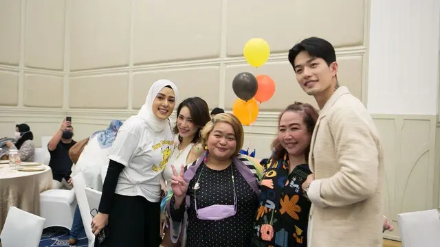 Perayaan ulang tahun ke-10 King Faaz A Rafiq bertema Pokemon dan dihadiri para artis (Foto: Instagram/@lunaphotography.id/fairuzarafiq)
