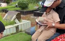 Potret Fuji & Fadly Faisal Ajak Gala Sky Ziarah Kubur ke Makam Orangtua di Hari Ultah Vanessa Angel
