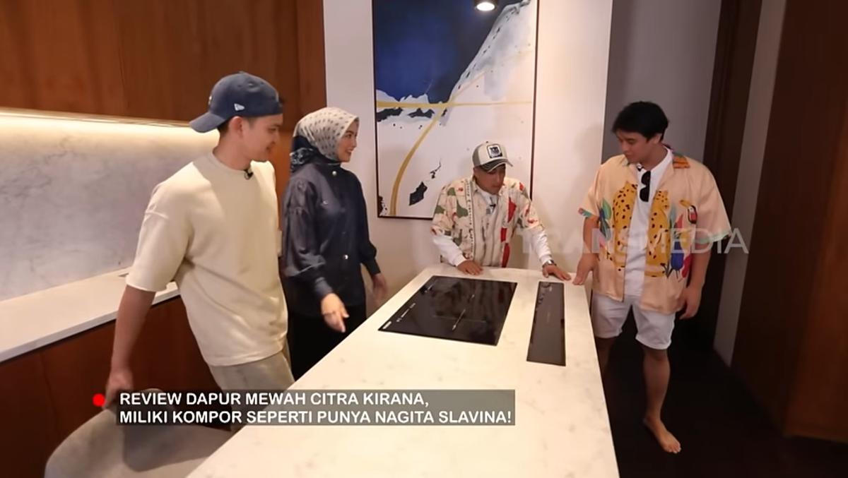5 Potret Dapur Super Bersih Citra Kirana, Ada Kulkas Tersembunyi Hingga Kompor Miliaran Seperti Nagita Slavina
