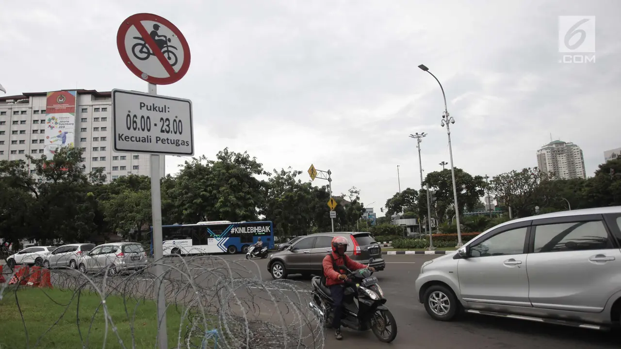 Mahkamah Agung Batalkan Larangan Pembatasan Sepeda Motor Melintas di Thamrin