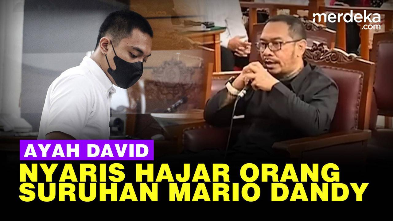 VIDEO: Ayah David Emosi, Nyaris Memukul Orang Suruhan Mario